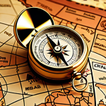 **

A compass resting on a world map, with stylized icons representing various global business qualifications (MBA, CFA, TOEIC logo). Soft, warm lighting. The overall feel is one of guidance and opportunity.

**