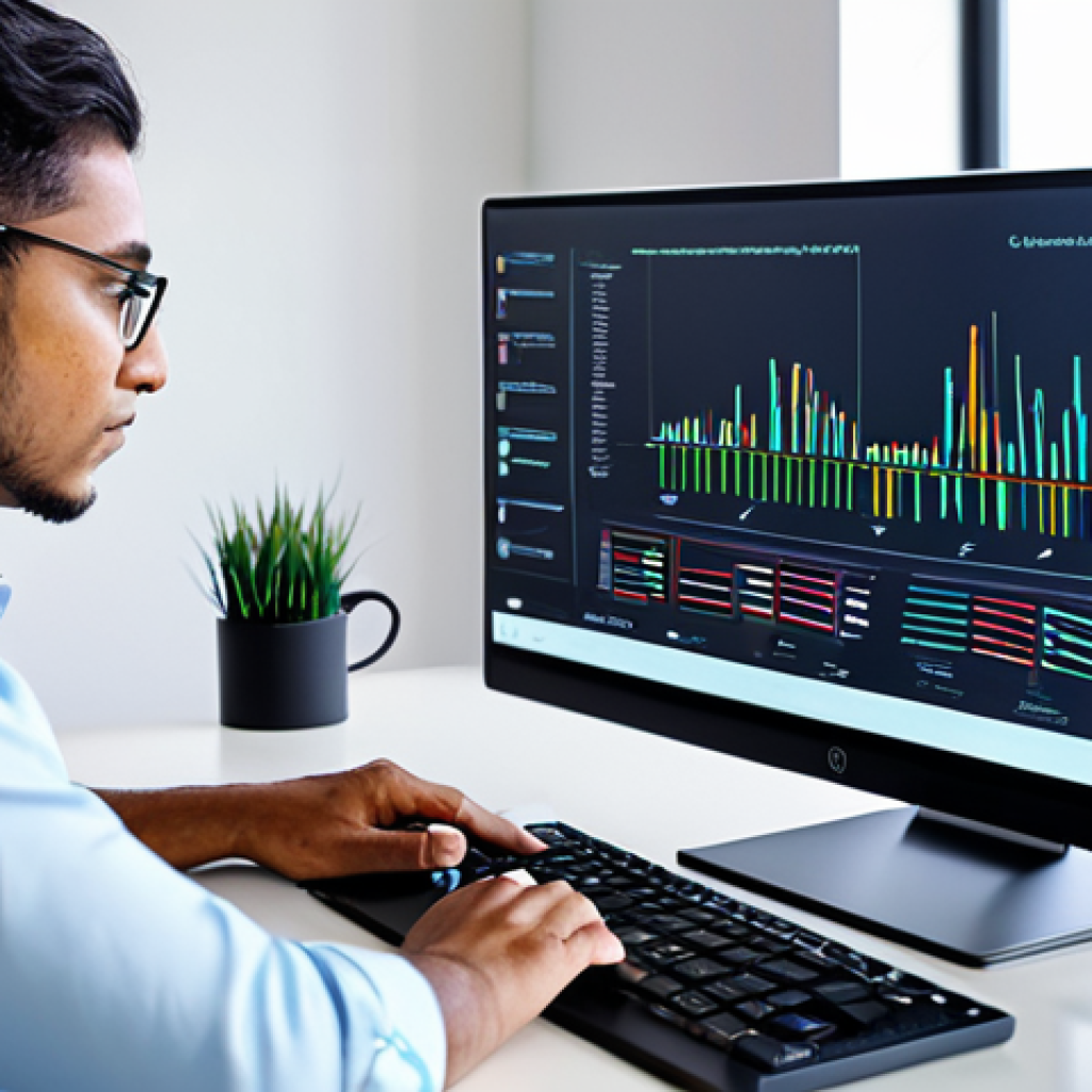 A professional global business person, fully clothed in modest, modern business attire, deeply focused on digital learning. They are seated at a sleek, minimalist desk in a bright, contemporary home office. A large monitor displays intricate data visualizations and an AI interface, while they are actively taking notes in a notebook. Their expression conveys deep concentration and intellectual curiosity, symbolizing the pursuit of continuous skill development. perfect anatomy, correct proportions, natural pose, well-formed hands, proper finger count, natural body proportions, professional photography, high quality, safe for work, appropriate content, fully clothed, professional.