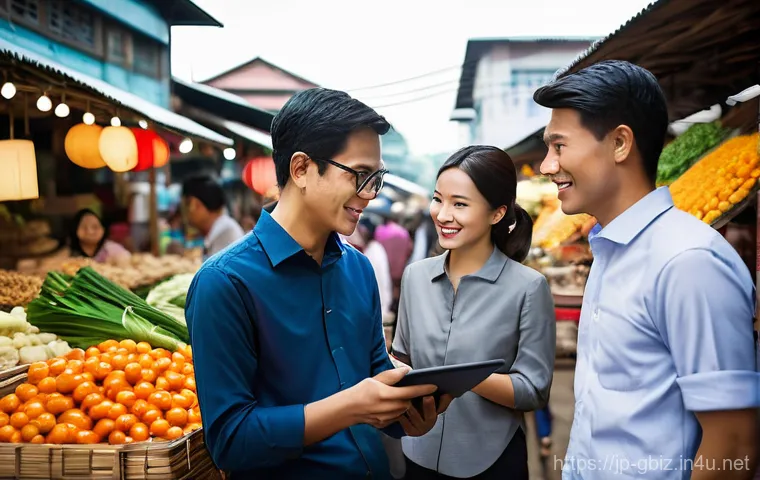 글로벌 비즈니스 실무와 이론의 균형 잡기 - **Prompt 1: Global Business On-site Immersion**
    A highly realistic, detailed photograph of a div...